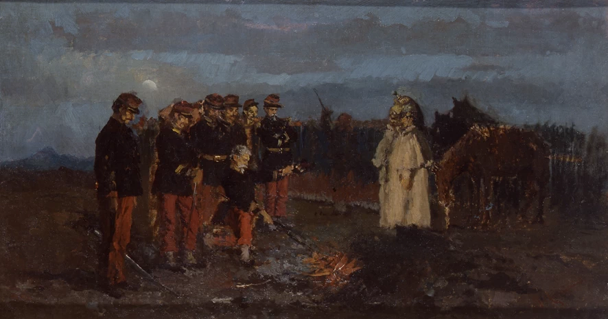 Episodio della battaglia di Sedan - Galleria Nazionale d’Arte Moderna, Roma